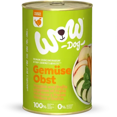 Wow 100% légumes & fruits 400g