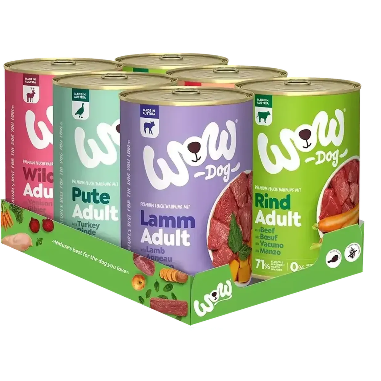 Wow adult multipack 6x800g