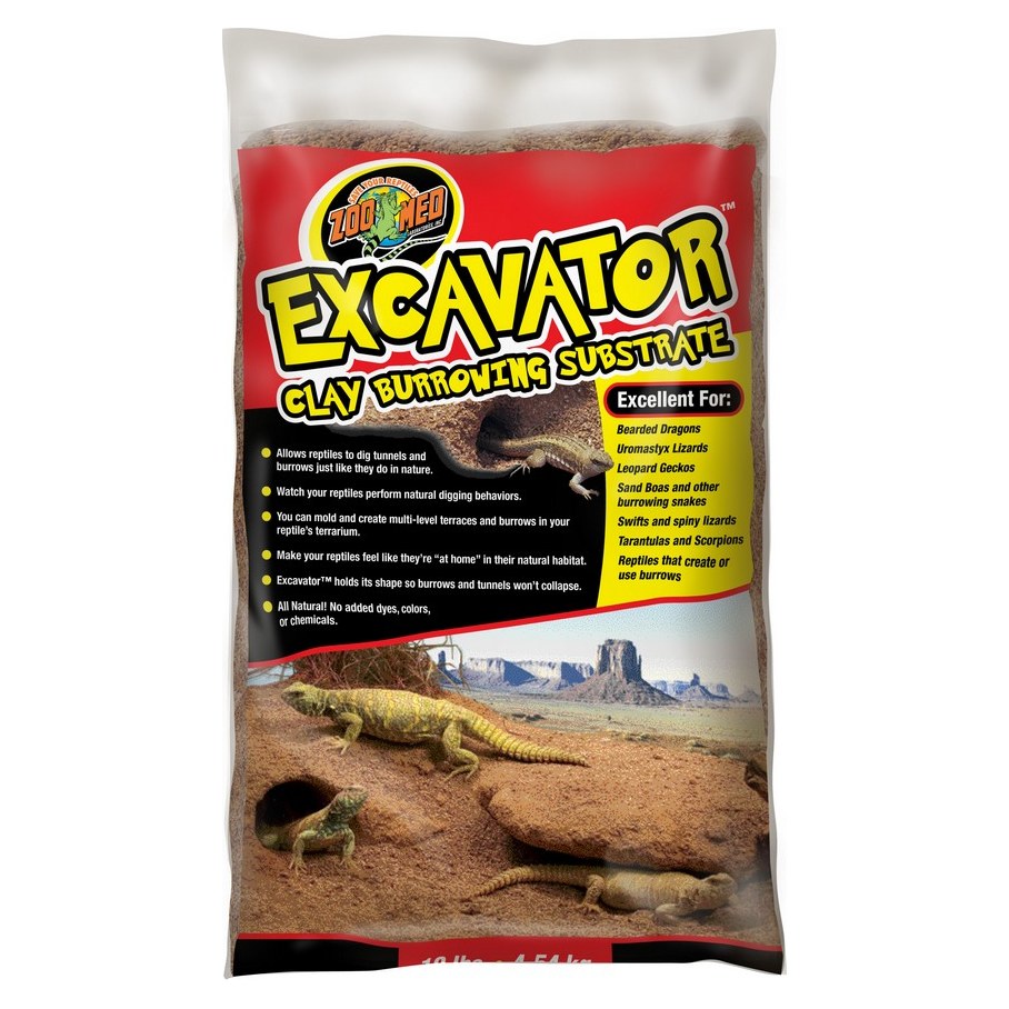 ZOO MED Excavator Clay Substrat d'Argile à Creuser pour Reptile 4,5kg