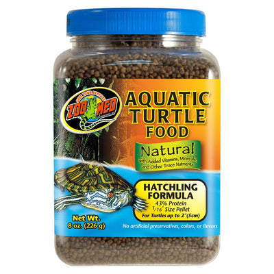ZOO MED Natural Aquatic Turtle Food Hatchling Formula Aliment pour Tortue d'Eau Juvénile 226g