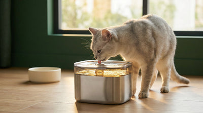Fontaine à eau pour chat : l'avis des études cliniques