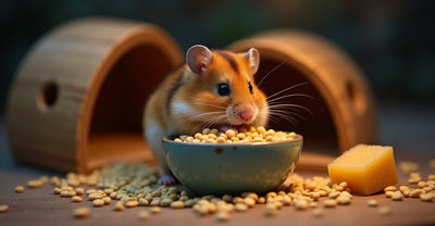 Illustration pour : Que mange le hamster ? Le guide complet