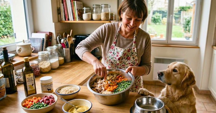 Comment nourrir son chien avec nourriture maison : pour une alimentation équilibrée