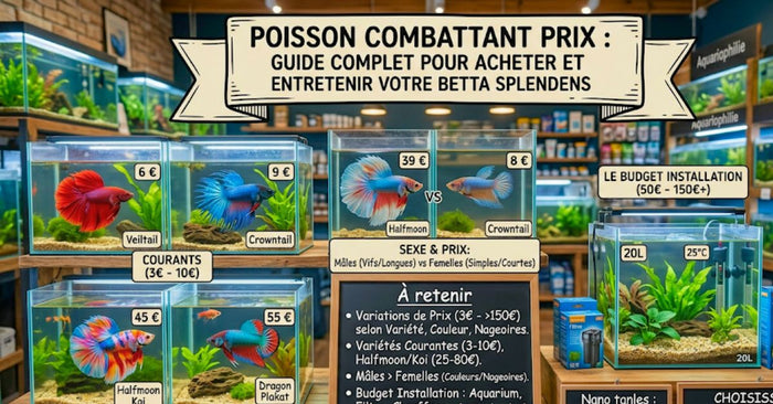Poisson combattant prix : guide complet pour acheter et entretenir votre Betta splendens