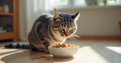 Illustration pour : Changement de croquettes chat : la méthode sans risque