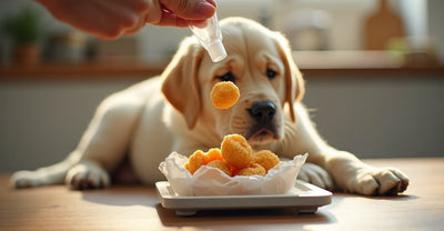 Tableau quantité croquette chien : combien de grammes par jour ?