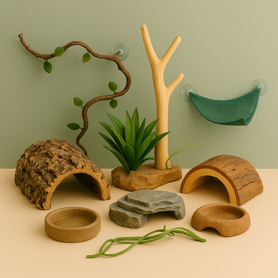 Décoration reptiles