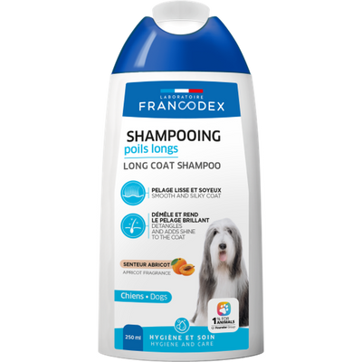 FRANCODEX Shampooing poils long senteur abricot 250ml