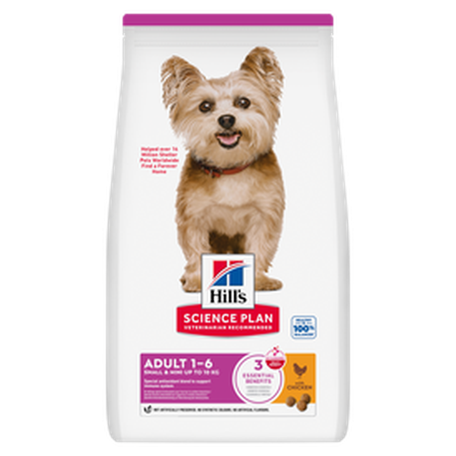 HILLS Science Plan Perfect Weight & Active Mobility Chien Adulte Small & Mini Poulet 1.5kg