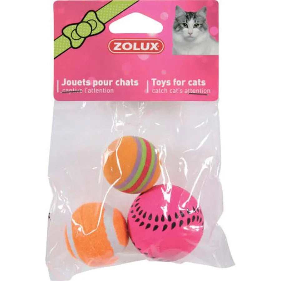 ZOLUX Jouet Chat Balle Hérisson 4 cm