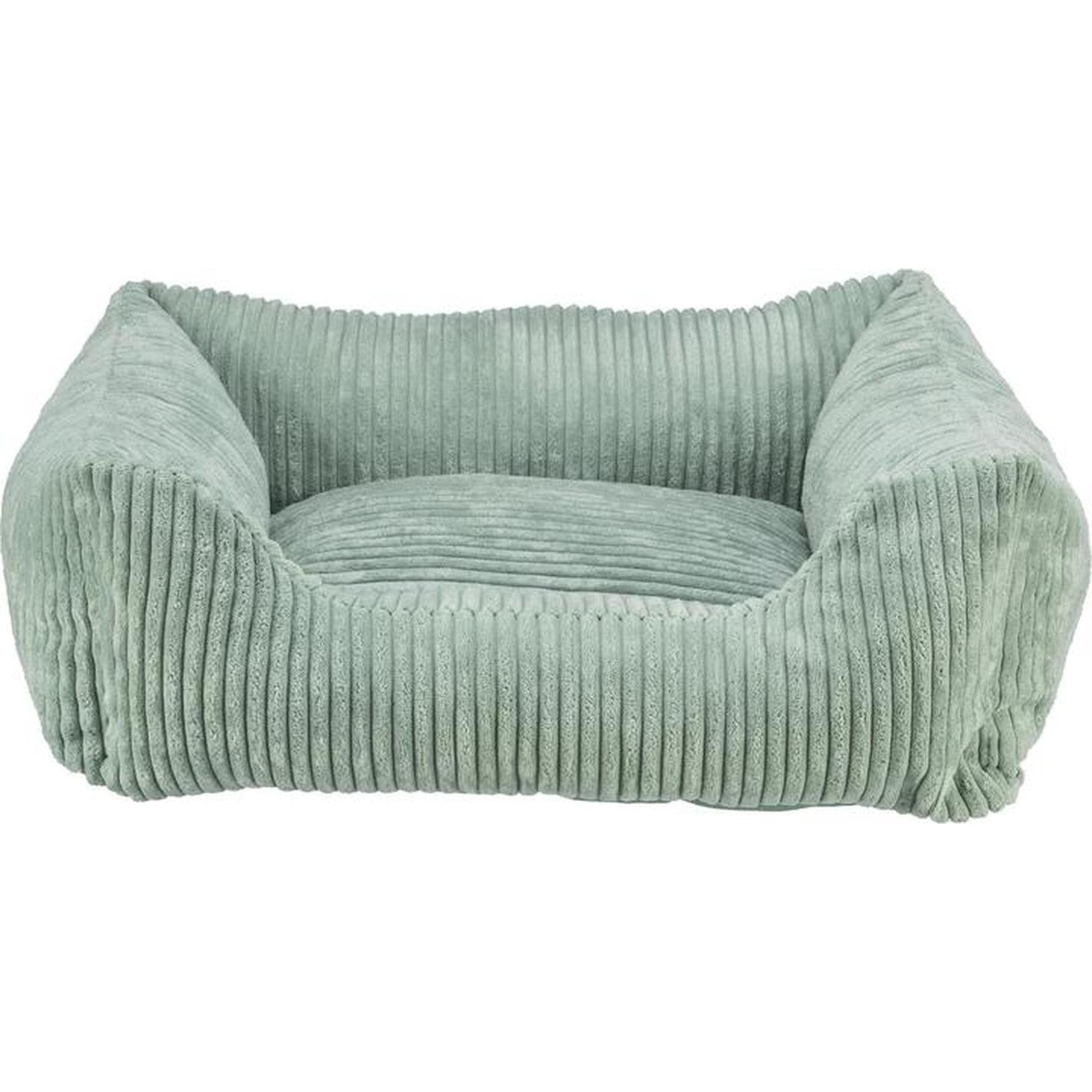 TRIXIE Couchage Jonna 110x75cm Gris Velours Côtelé