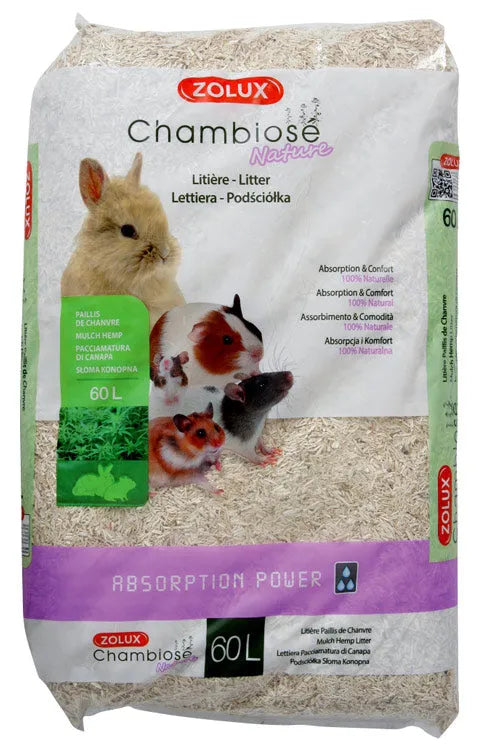 ZOLUX Litière Chambiose Nature 100L
