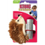 KONG Refillables Hedgehog Jouet pour Chat avec Herbe à Chat Rechargeable Marron Taille Unique