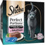 SHEBA Perfect Portions Terrine Luxe au Saumon pour Chats Adultes 3x75g