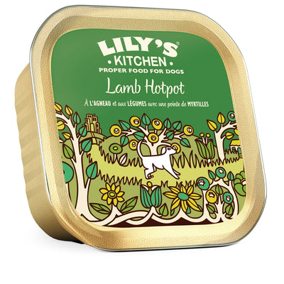 LILY'S KITCHEN Adulte Terrine Lamb Hotpot Agneau et Légumes 400g