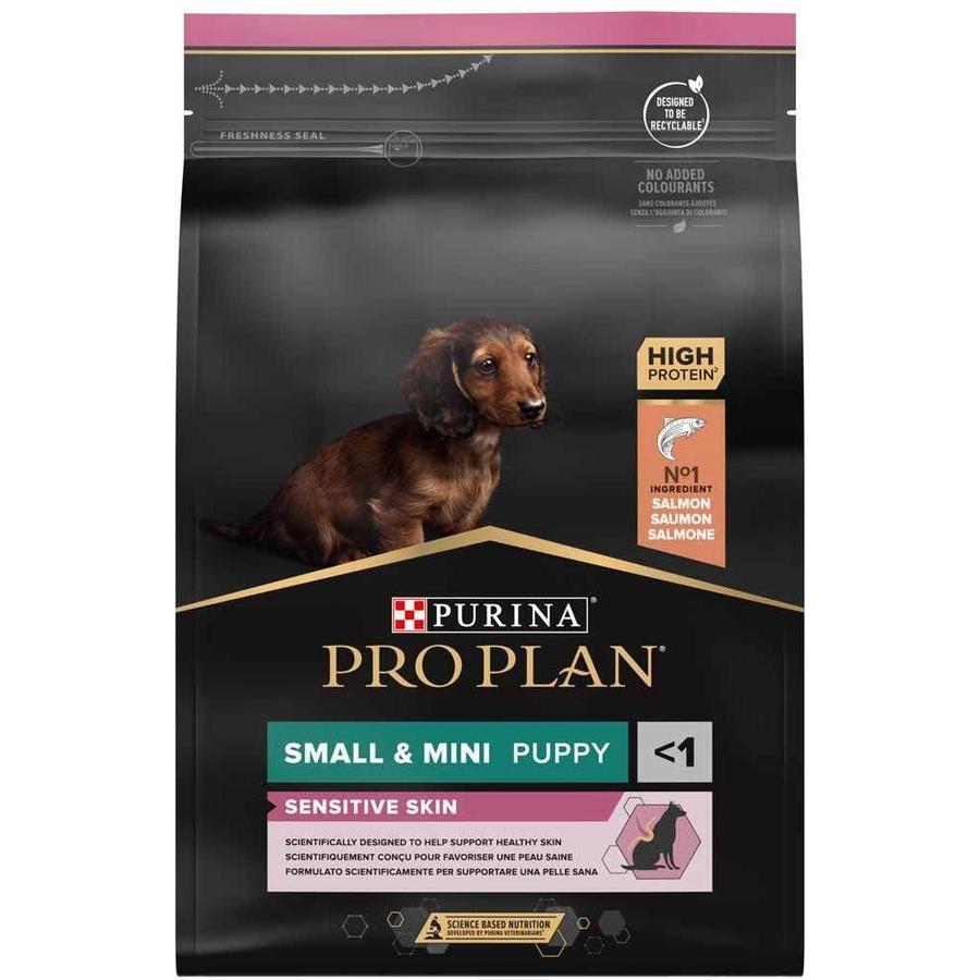 ZOOMALIN Small & Mini Puppy Sensitive Skin riche en saumon de haute qualité 3kg