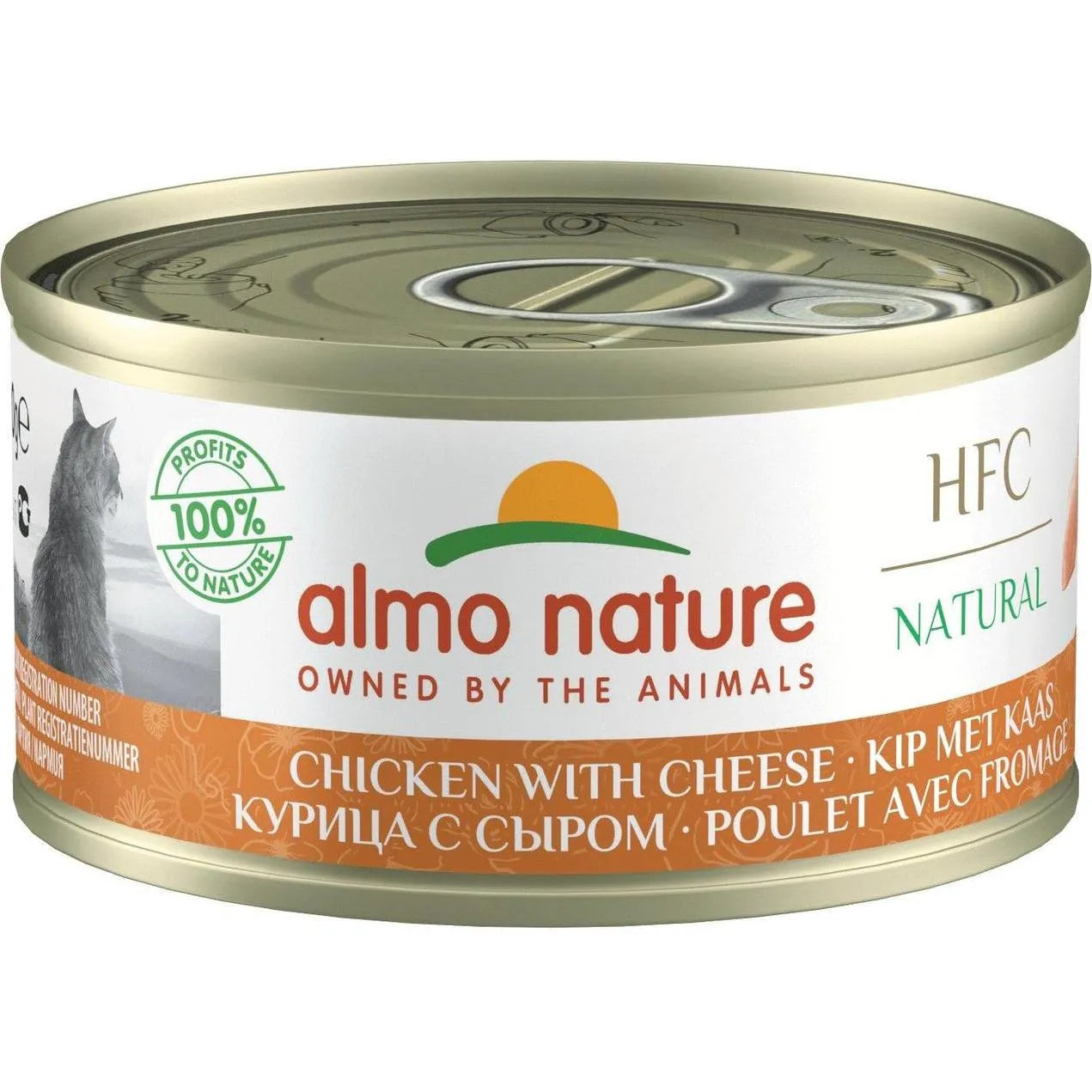 ALMO NATURE HFC Natural Poulet Fromage 70g