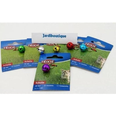 TRIXIE Clochette en métal pour chat avec anneau de fixation Coloris assortis