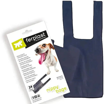 FERPLAST Sac poubelle pour chiens Rouleau de 24 sacs