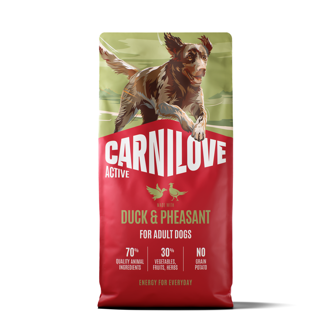 Carnilove Active croquettes pour chien adulte canard et faisan