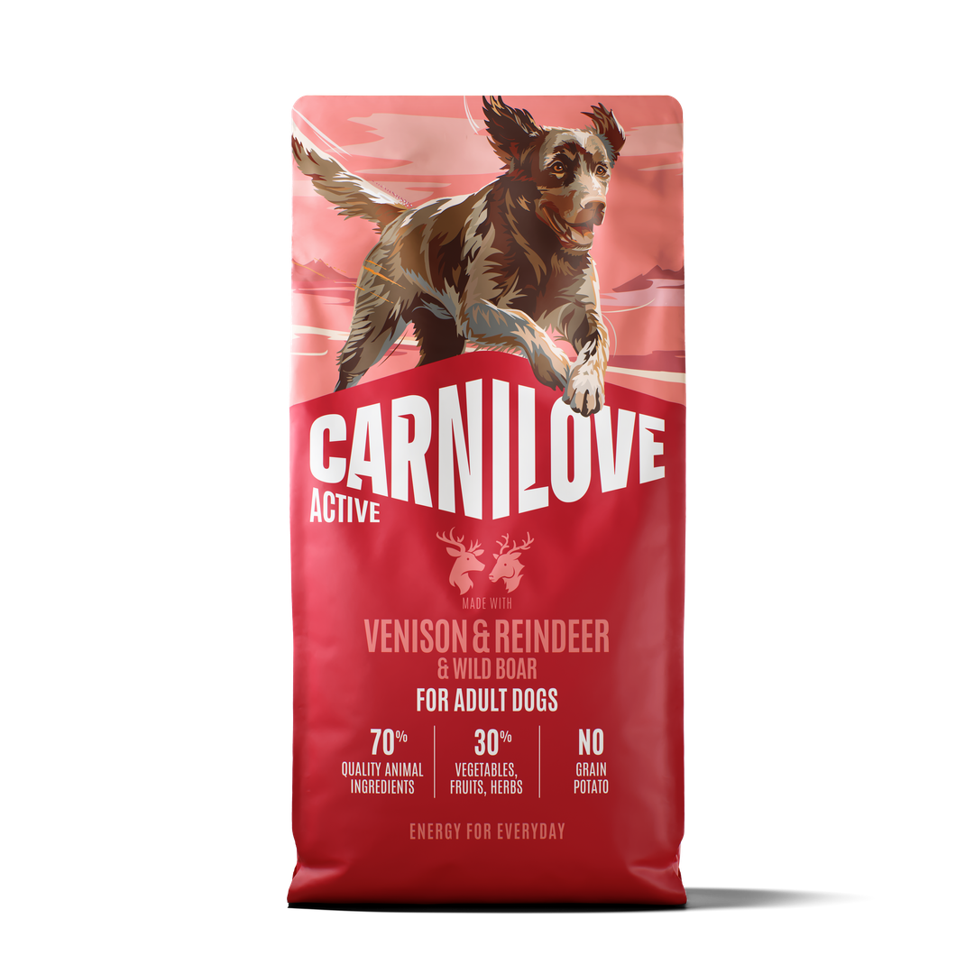 Carnilove Active croquettes pour chien adulte gibier cerf et renne