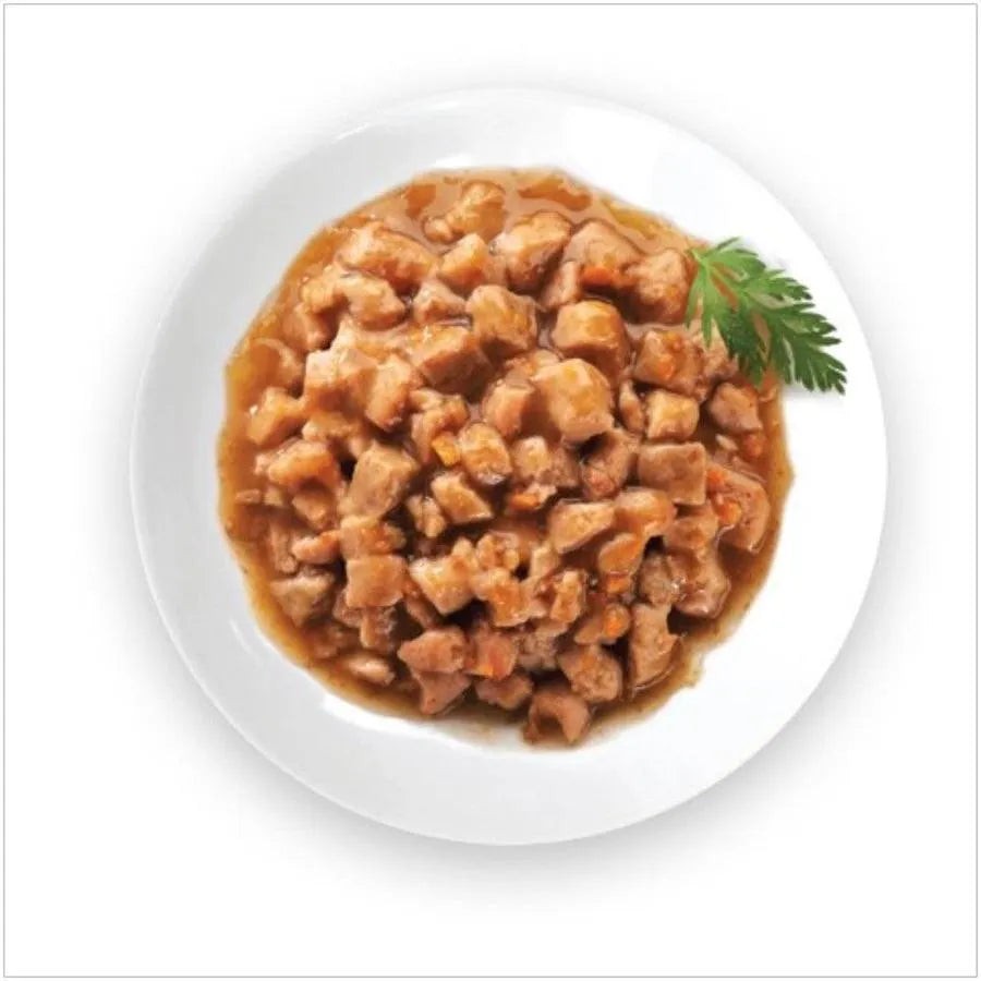 WELLNESS CORE Tender Cuts Nourriture humide pour chat Poulet et Foie de Poulet 85g