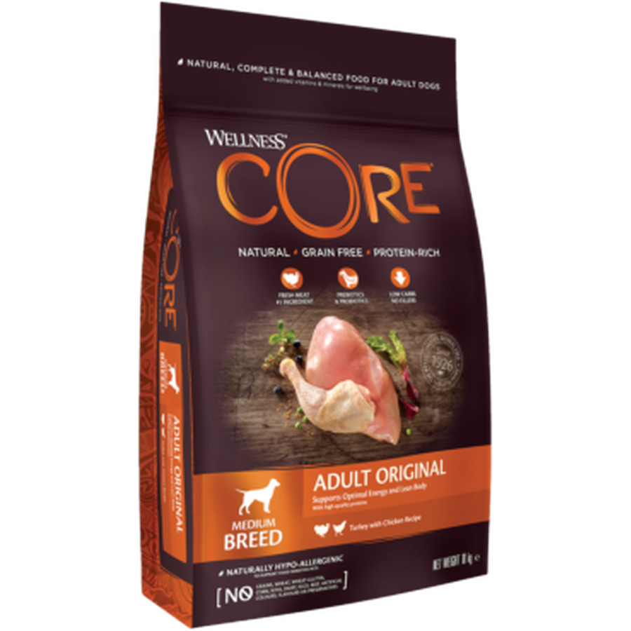 WELLNESS CORE 95% Dinde et Chèvre 400g