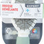 ZOLUX Brosse Pneumatique Rongeur RodyCare Picots Acier Inox Vert Amande