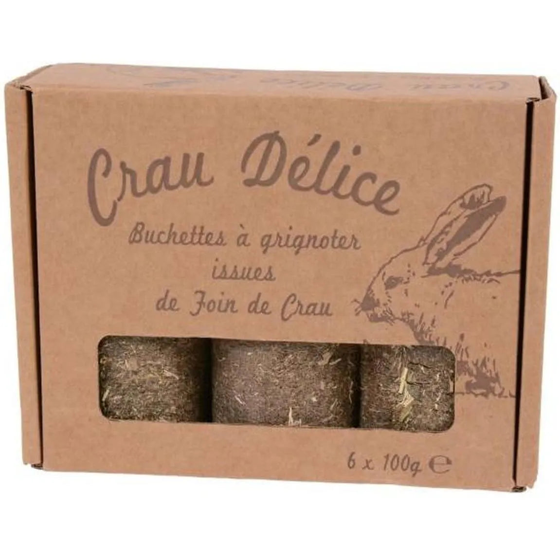 FOIN DE CRAU Buchette Crau Délice 600g