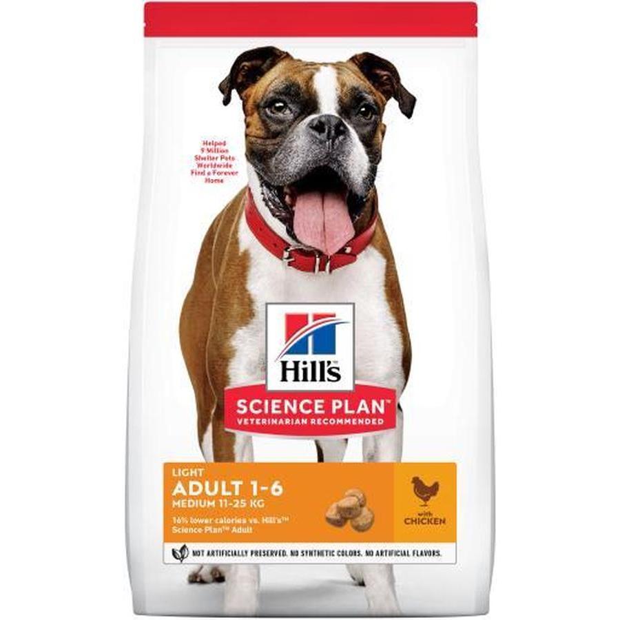 HILLS Science Plan Chien Adult Light Medium Poulet 14kg