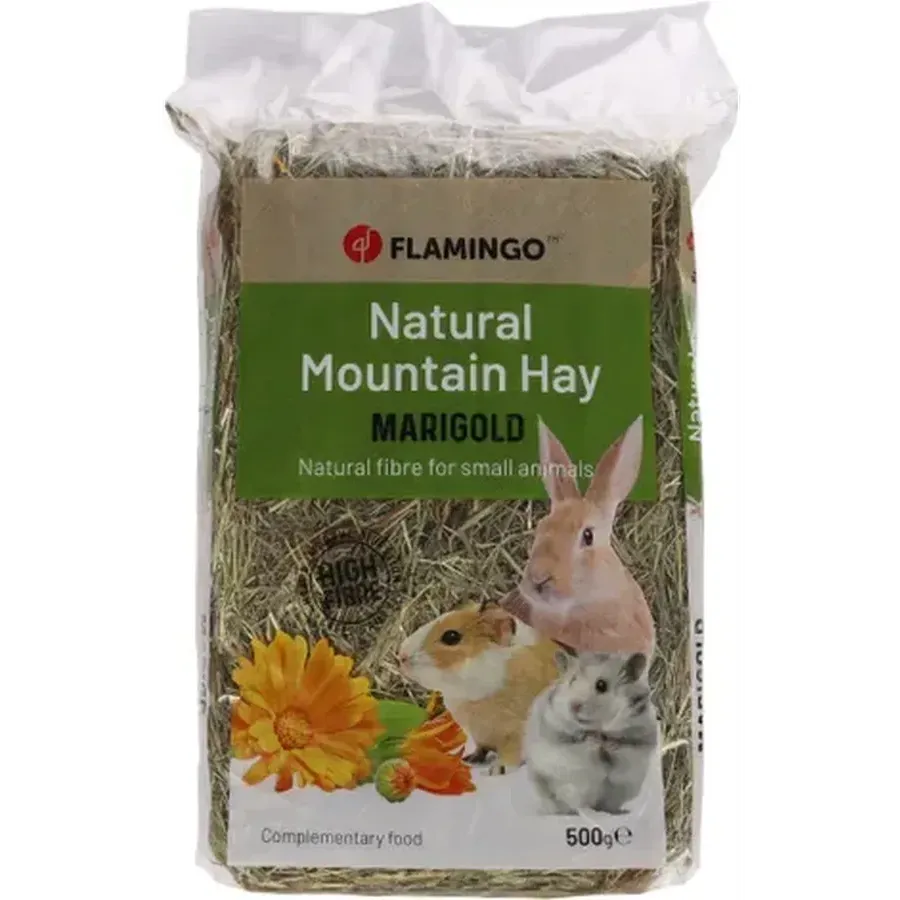 FLAMINGO Foin de montagne aux fleurs de pissenlit 500g