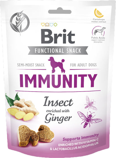 BRIT Care Dog Functional Snack Immunity Insect 150g