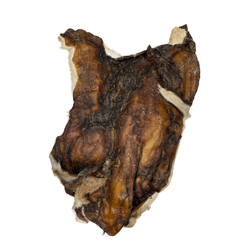 ZOOMALIN Plaque de Peau de Boeuf avec Poils Friandise Naturelle pour Chien 100% Boeuf