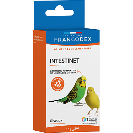 FRANCODEX Intestinet Oiseaux 10g