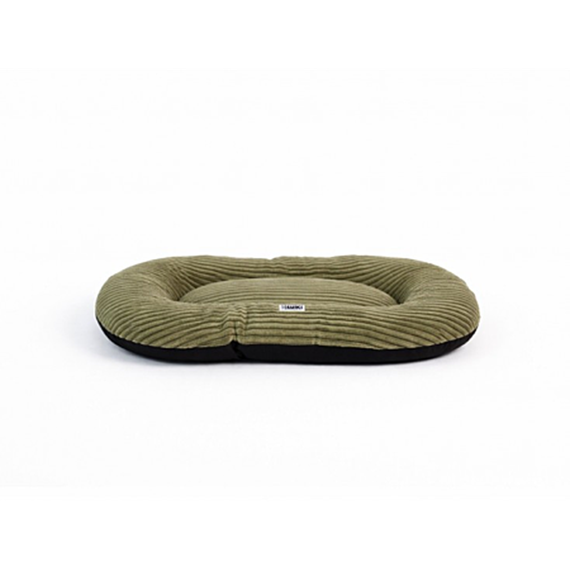 ZOOMALIN Coussin ovale antidérapant velours côtelé 80x60x6cm