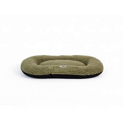 ZOOMALIN Coussin ovale antidérapant velours côtelé 80x60x6cm