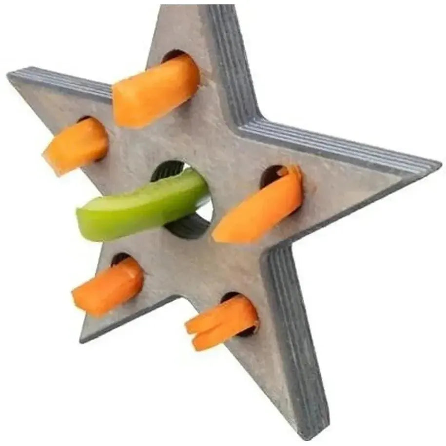 TRIXIE Xmas étoile de jeu et de snack 14x17cm gris