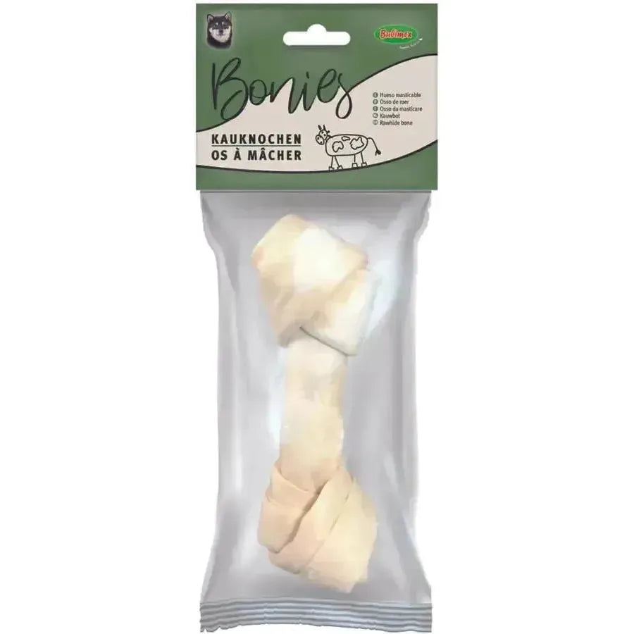 BUBIMEX Os à mâcher pour chien Naturel en peau de bœuf