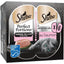 SHEBA Perfect Portions Terrine Luxe au Saumon pour Chats Adultes 3x75g