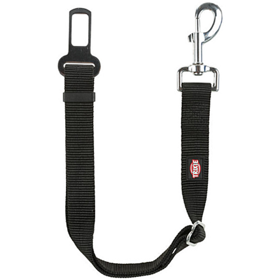 TRIXIE Ceinture de sécurité pour harnais voiture S–M 45–70 cm/25 mm noir