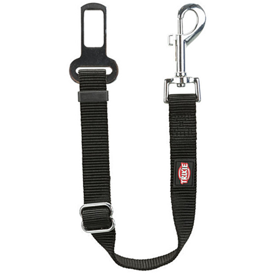 TRIXIE Ceinture de sécurité pour harnais voiture XS–S 30–45 cm Noir