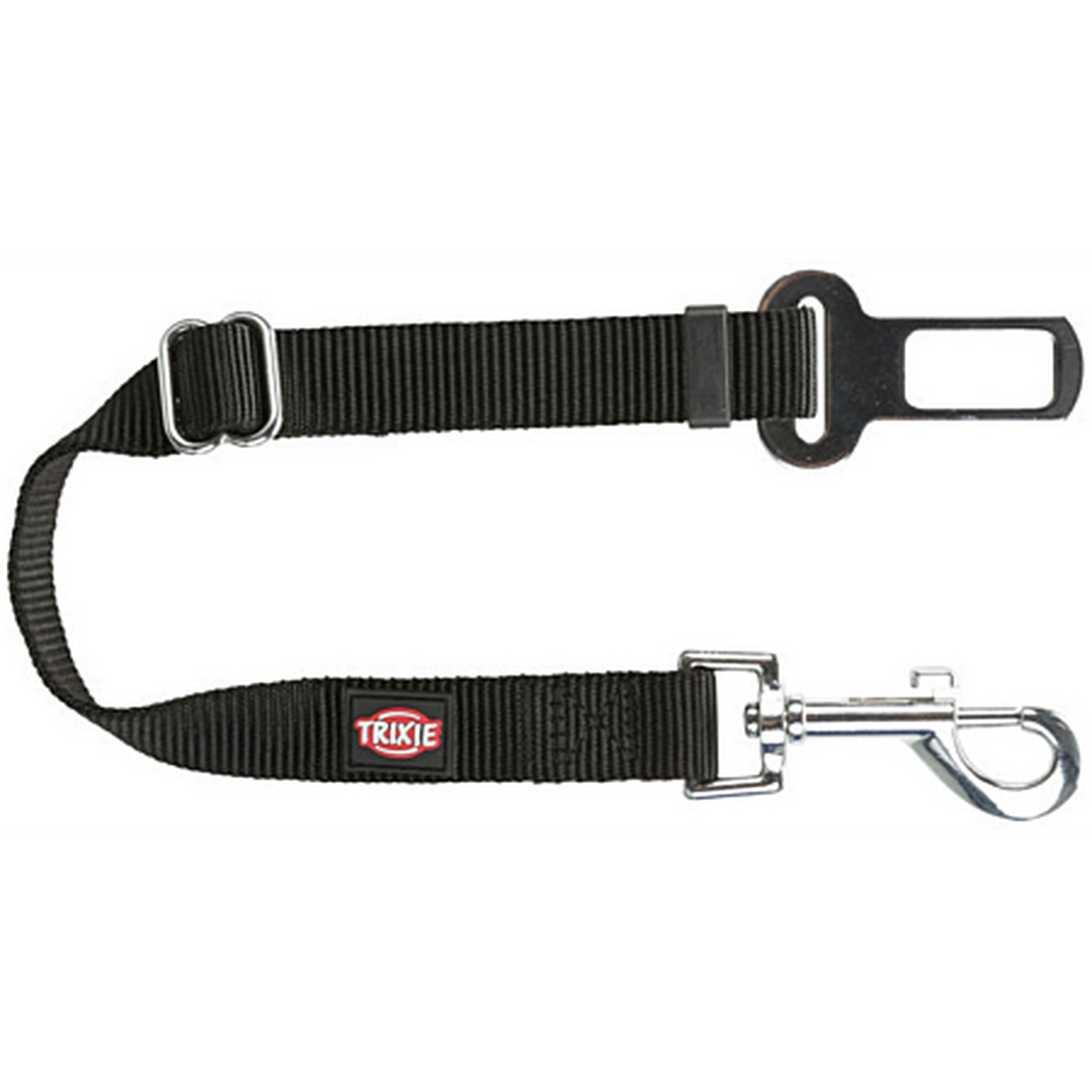 TRIXIE Ceinture de sécurité pour harnais voiture XS–S 30–45 cm Noir