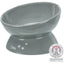 TRIXIE Gamelle XXL augmentée en céramique gris 0,35 l Ø 17 cm