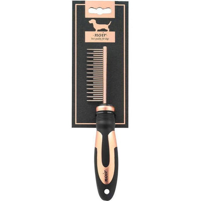 ZOOMALIN Noir Detangling Comb S&L 27 Short&Long Peigne démêlant S&L 5,5x10cm
