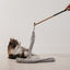 LAROY Canne à Pêche Nature pour Chats avec Herbe à Chat Naturelle