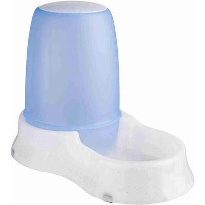 TRIXIE Distributeur d'eau et nourriture en plastique 1,5L 28x20x17cm Coloris Aléatoire