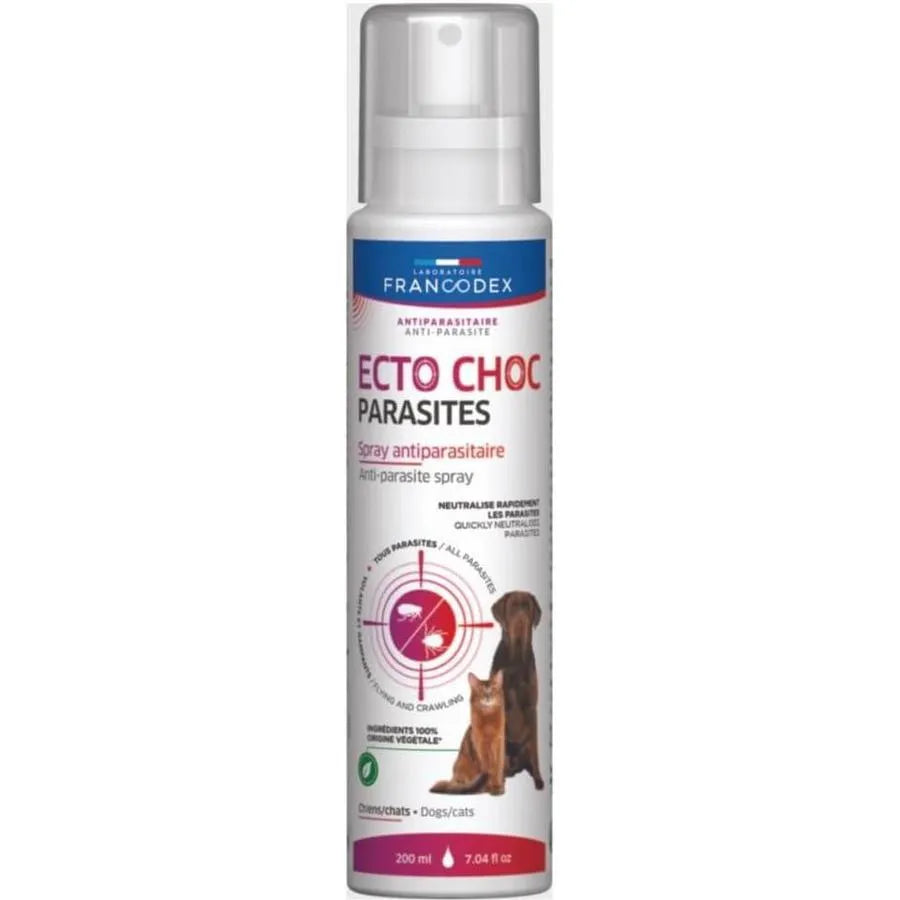 FRANCODEX Spray Ecto Choc Chien & Chat 200ml