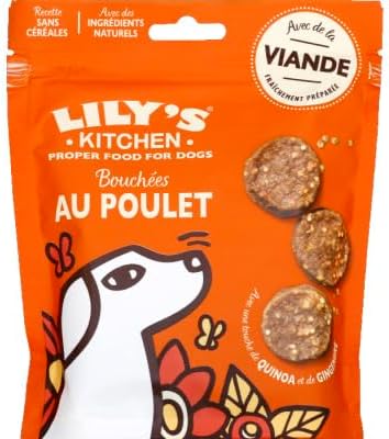 LILY'S KITCHEN Adulte Friandises Bouchées au Poulet 70g