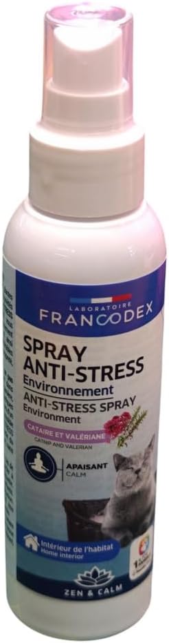 FRANCODEX Spray Anti-Stress Zen & Calm Chaton et Chat 100ml