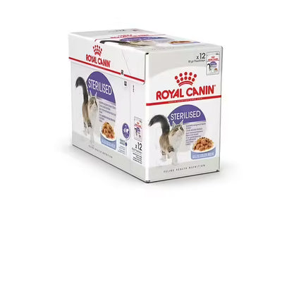 ROYAL CANIN Sterilised en Gelée pour Chat Stérilisé 12x85g
